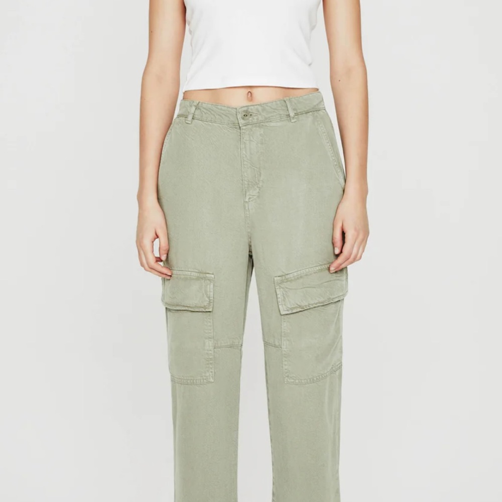 AG Adriano Goldschmied Olive Cargo Pants